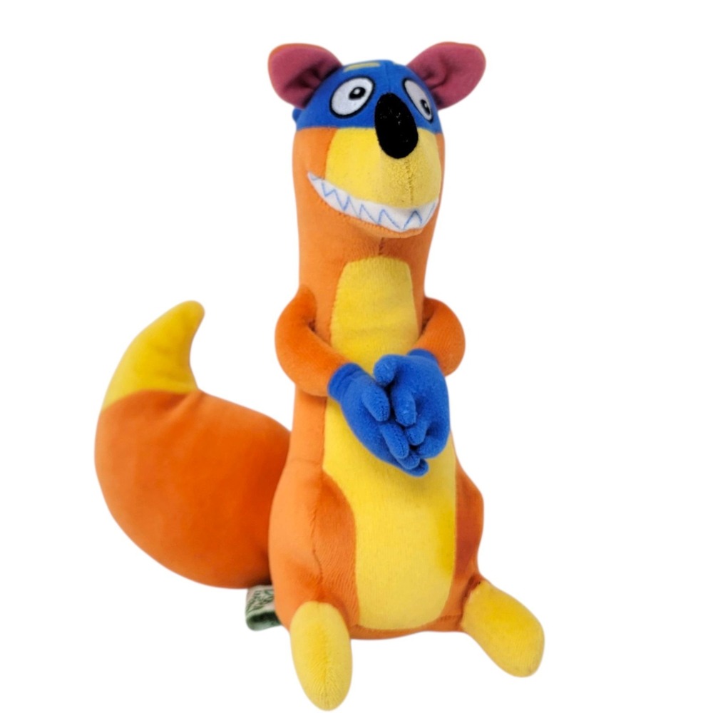 Vintage Dora The‎ Explorer Swiper Fox 9" Plush Stuffed Animal Toy Gund Rare 2001